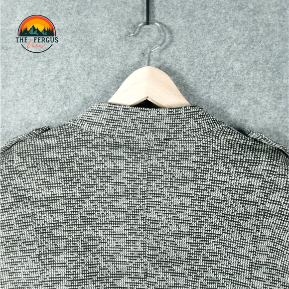 Lane Bryant Captain Jacket Gray Cotton Blend Button Front Women's Plus Size 16 - Picture 5 of 15